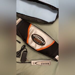 Professional Slimming Belt - Silver and Black